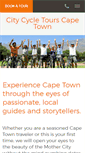 Mobile Screenshot of citycycletours.co.za
